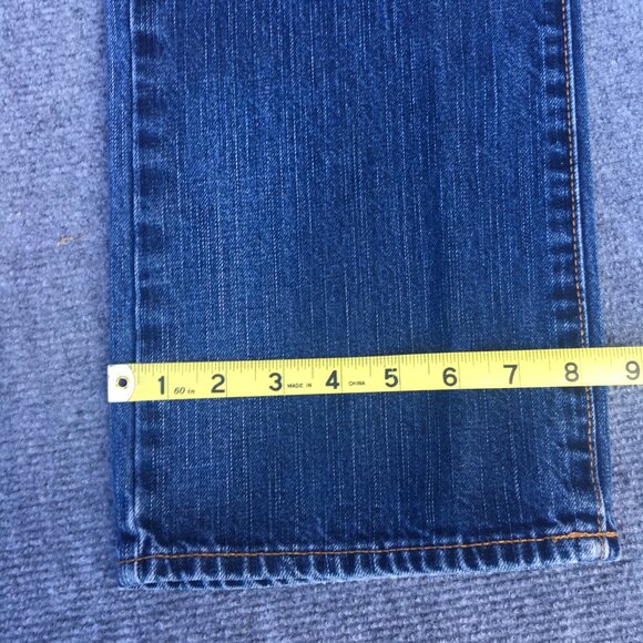 American Eagle Jeans Mens Size 33 Original Straight Lightly Distressed - Picture 11 of 15